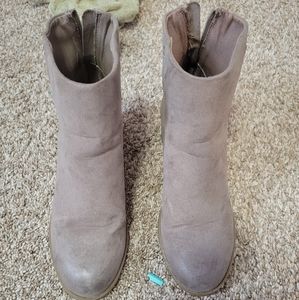 Tan boots